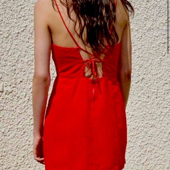 Zara Dresses & Skirts - Zara size Large red mini dress.